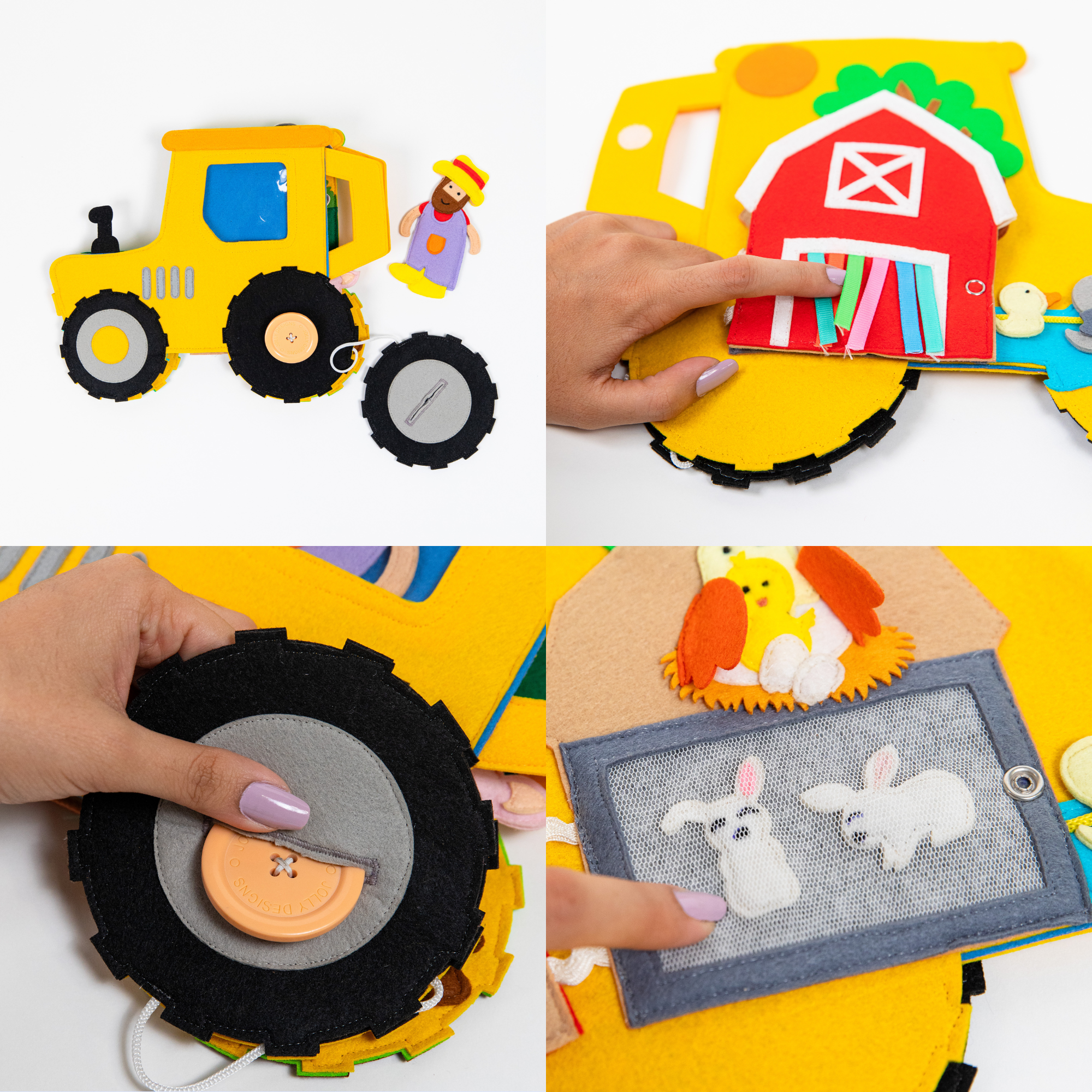 Rencontre entre tracteur et excavatrice !