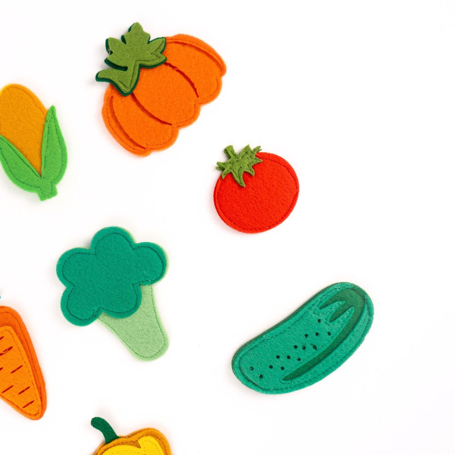Légumes du jardin colorés