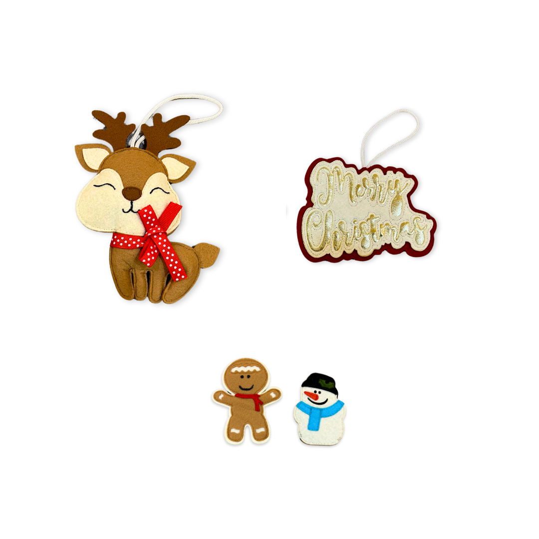 Set de décoration « Joyeux Noël »