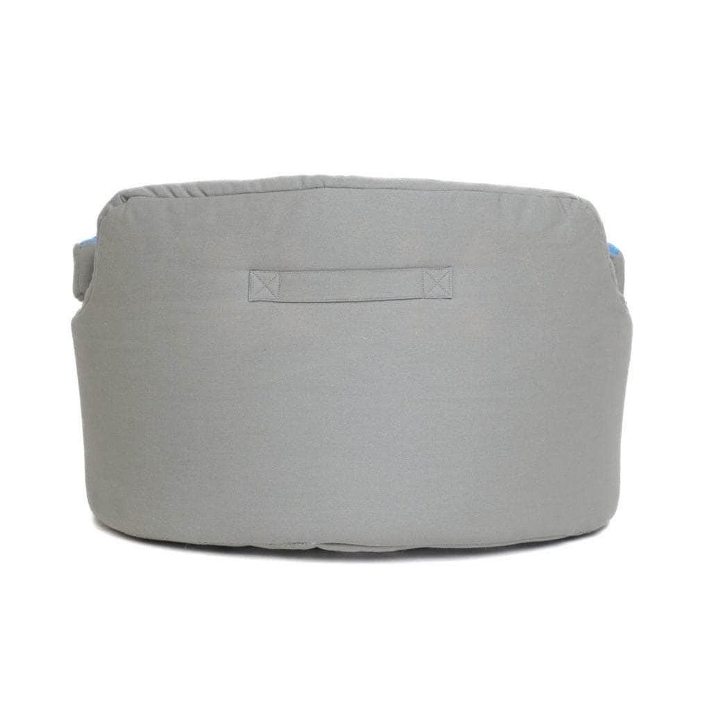 Activity armchair round Activity armchair Rondo grey with sailor cushion