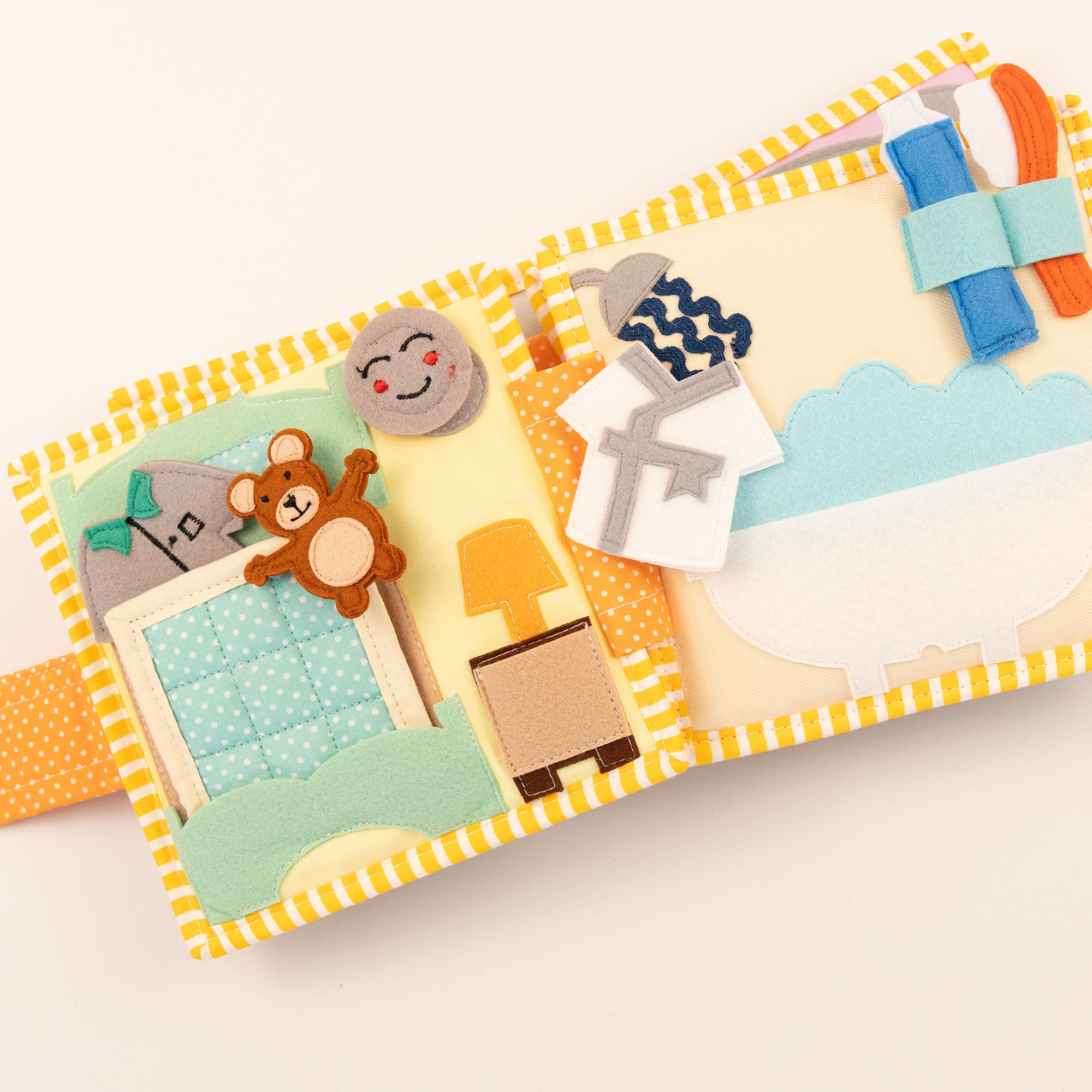 Home Sweet Home - 6 pages Mini Quiet Book 
