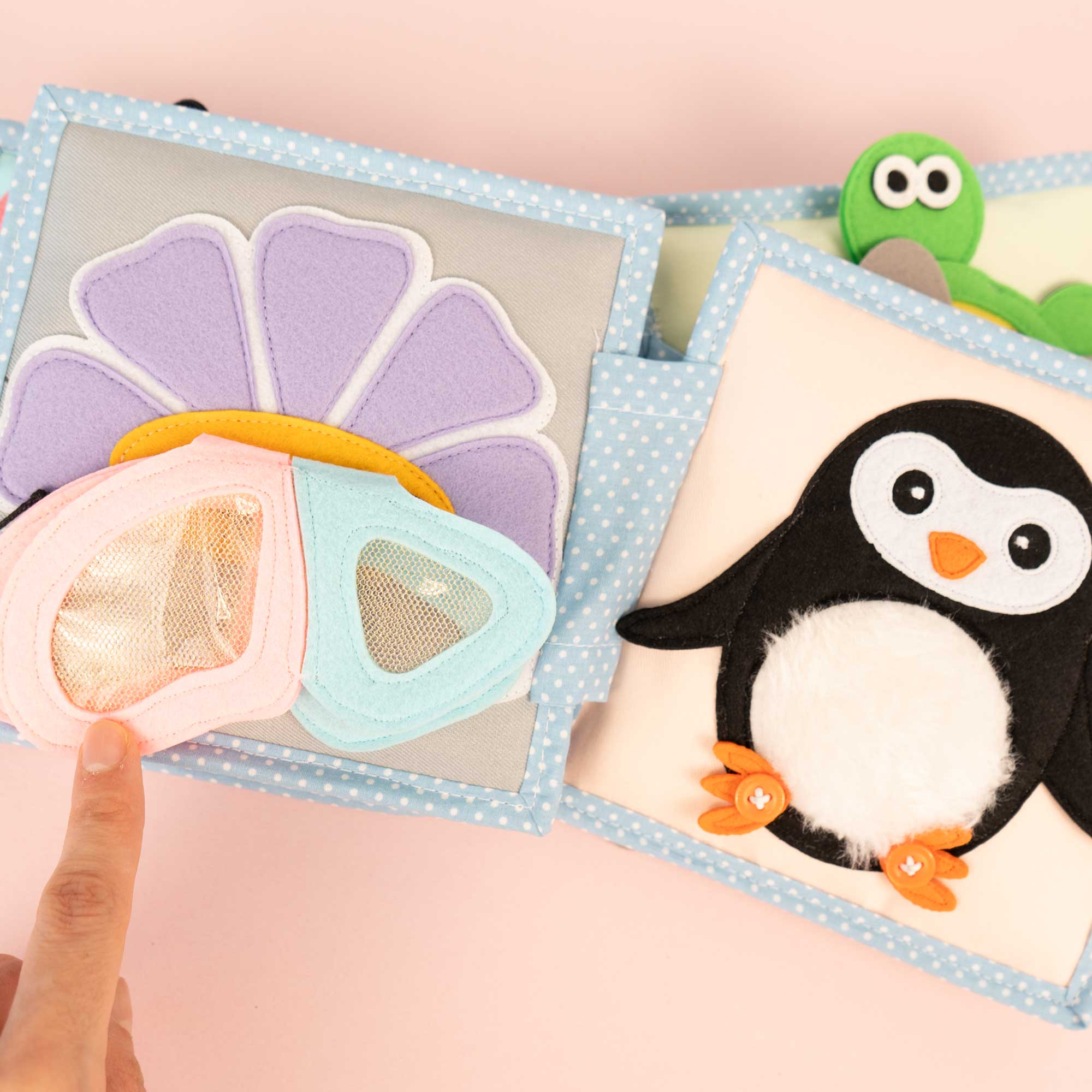 Petite abeille - 6 pages Mini Quiet Book