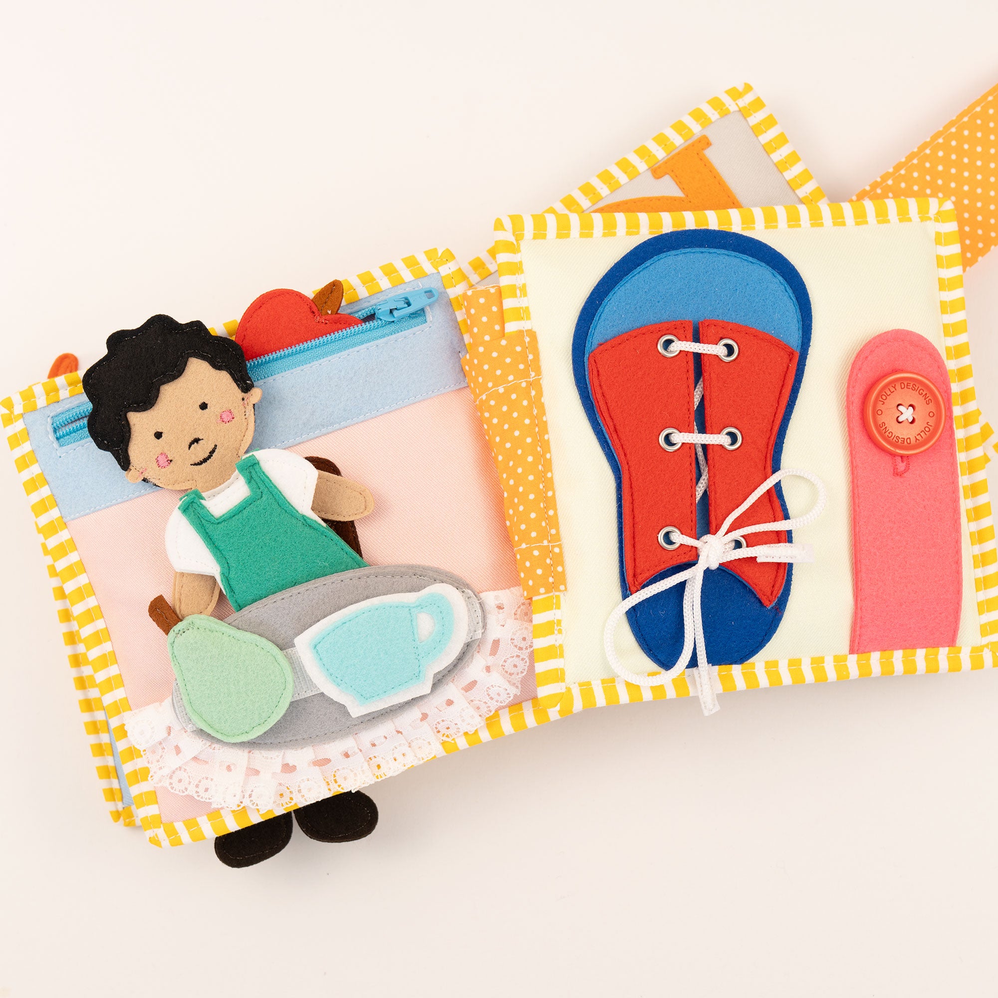 Home Sweet Home - 6 pages Mini Quiet Book 