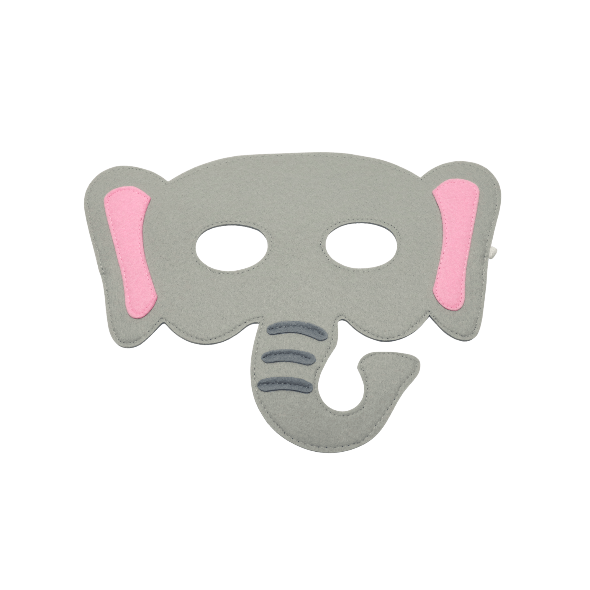 Masque en feutre éléphant
