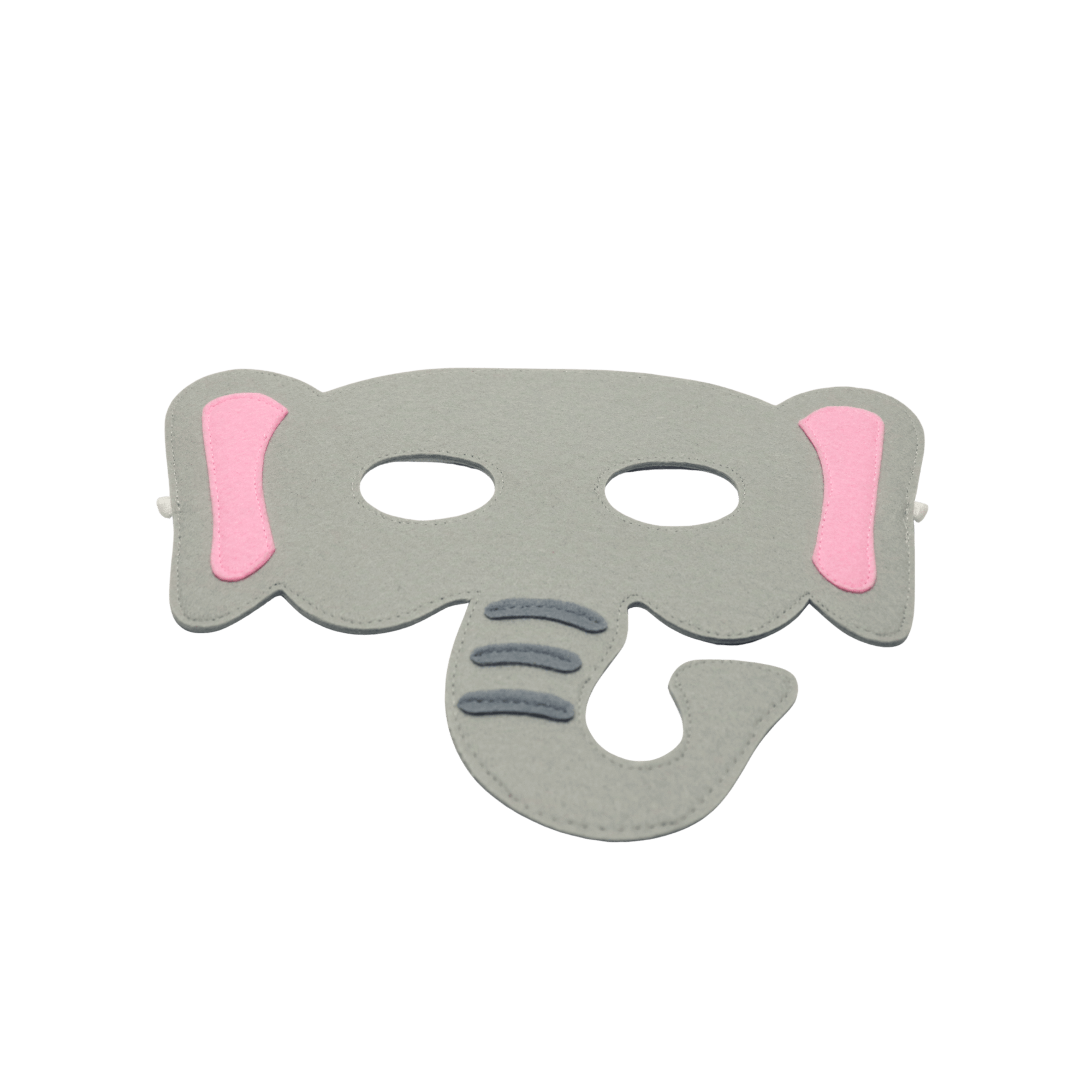 Masque en feutre éléphant