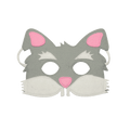 Masque en feutre Lapin