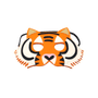 Tiger Felt Mask