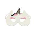 Masque en feutre licorne