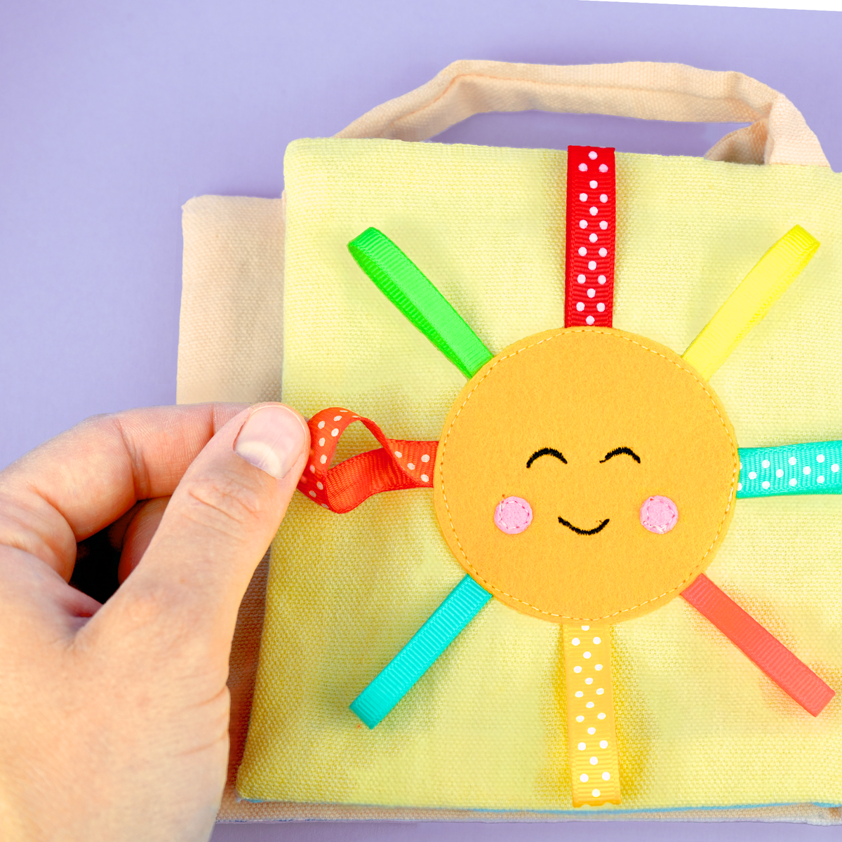 Sternenzeit – Buggybuch mit Knisterblatt und Peek-a-boo-Spielen für Babys ab 6 Monaten