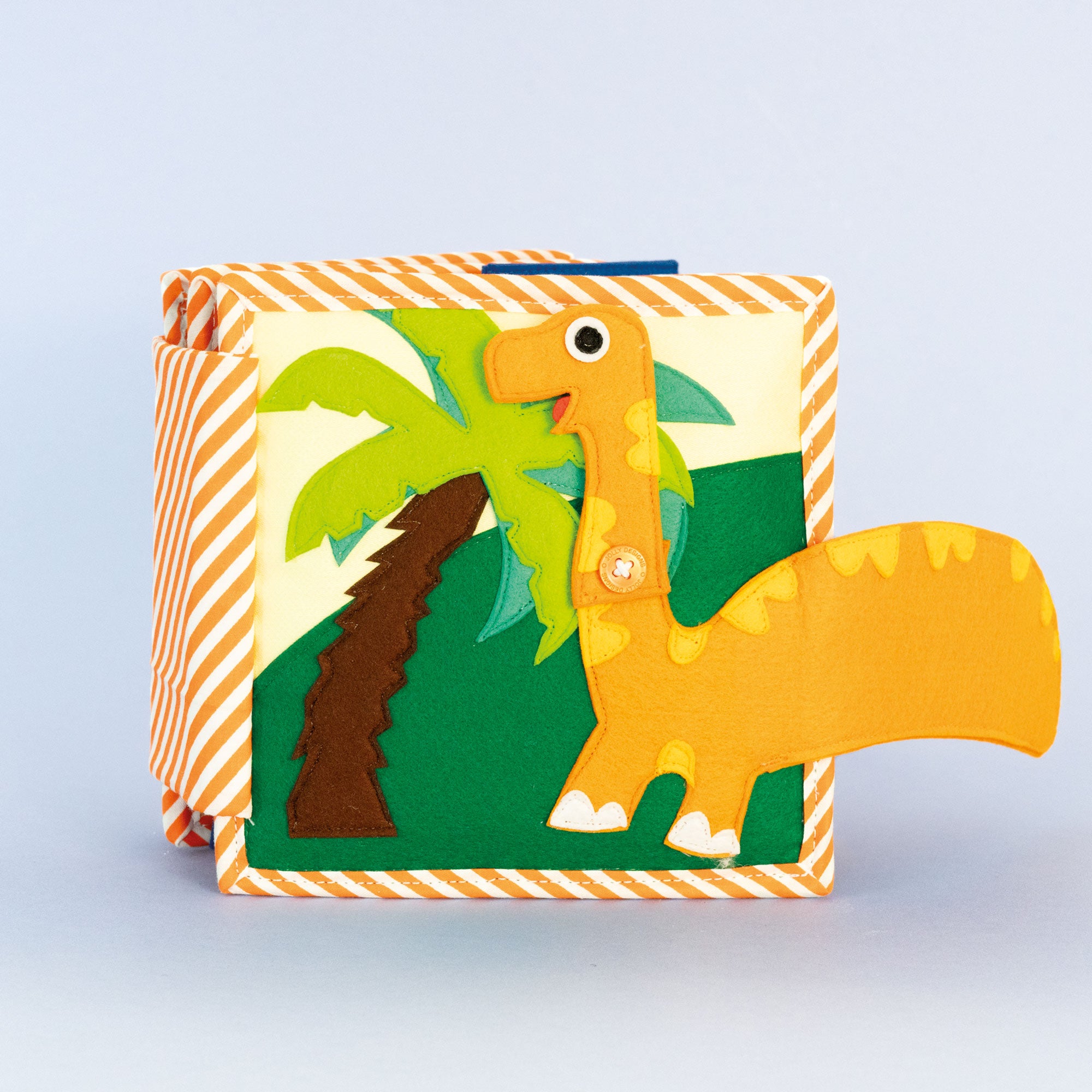 Dino amis – Mini quiet book de 6 pages