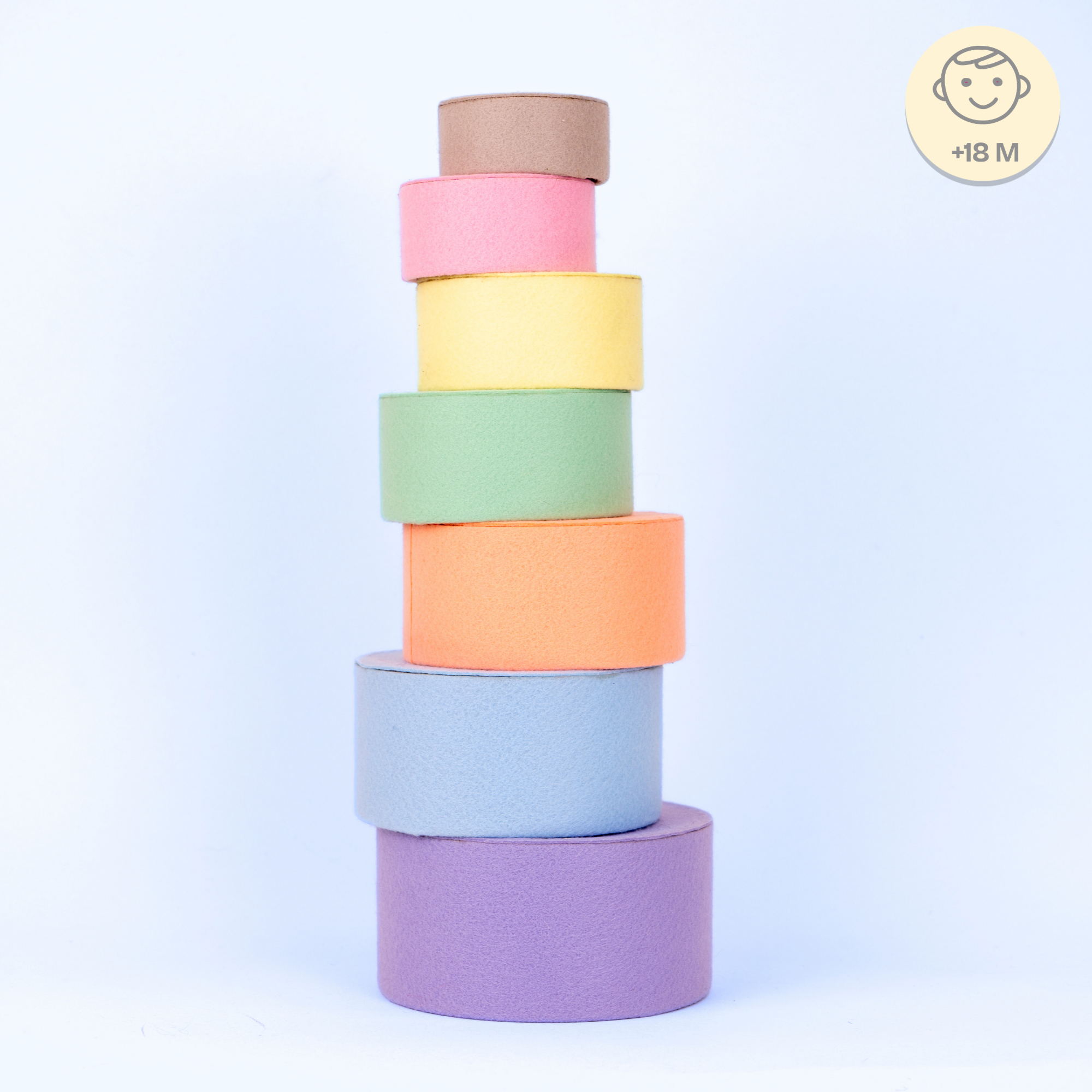 Pastel empilable