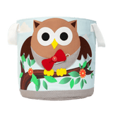 Boîte de rangement - Chouette (ronde)