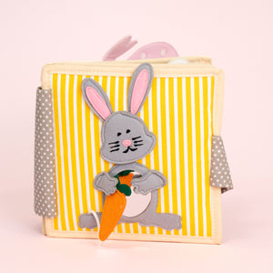 Funny Bunny- 6 pages Mini Quiet Book 