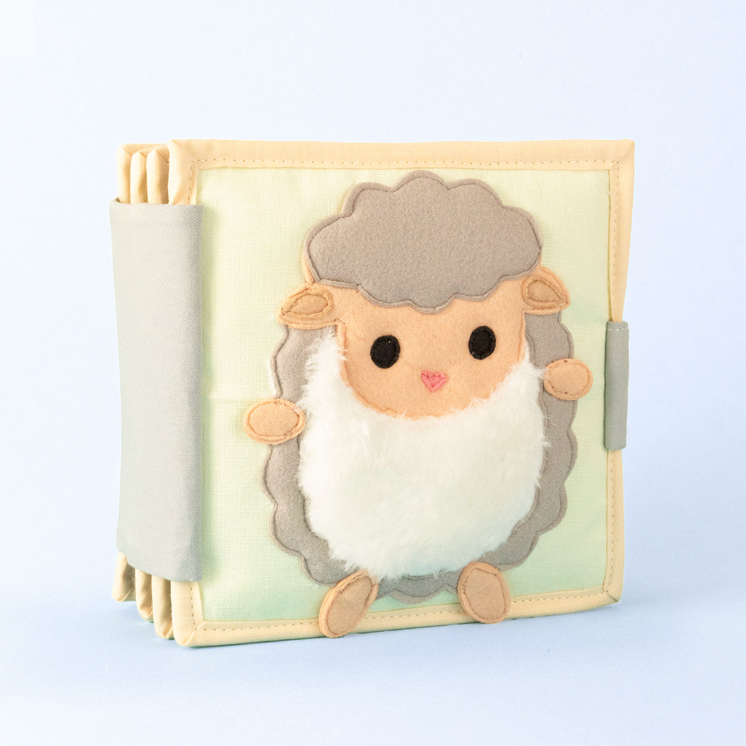 Happy Sheep - 6 Pages Mini Quiet Book 