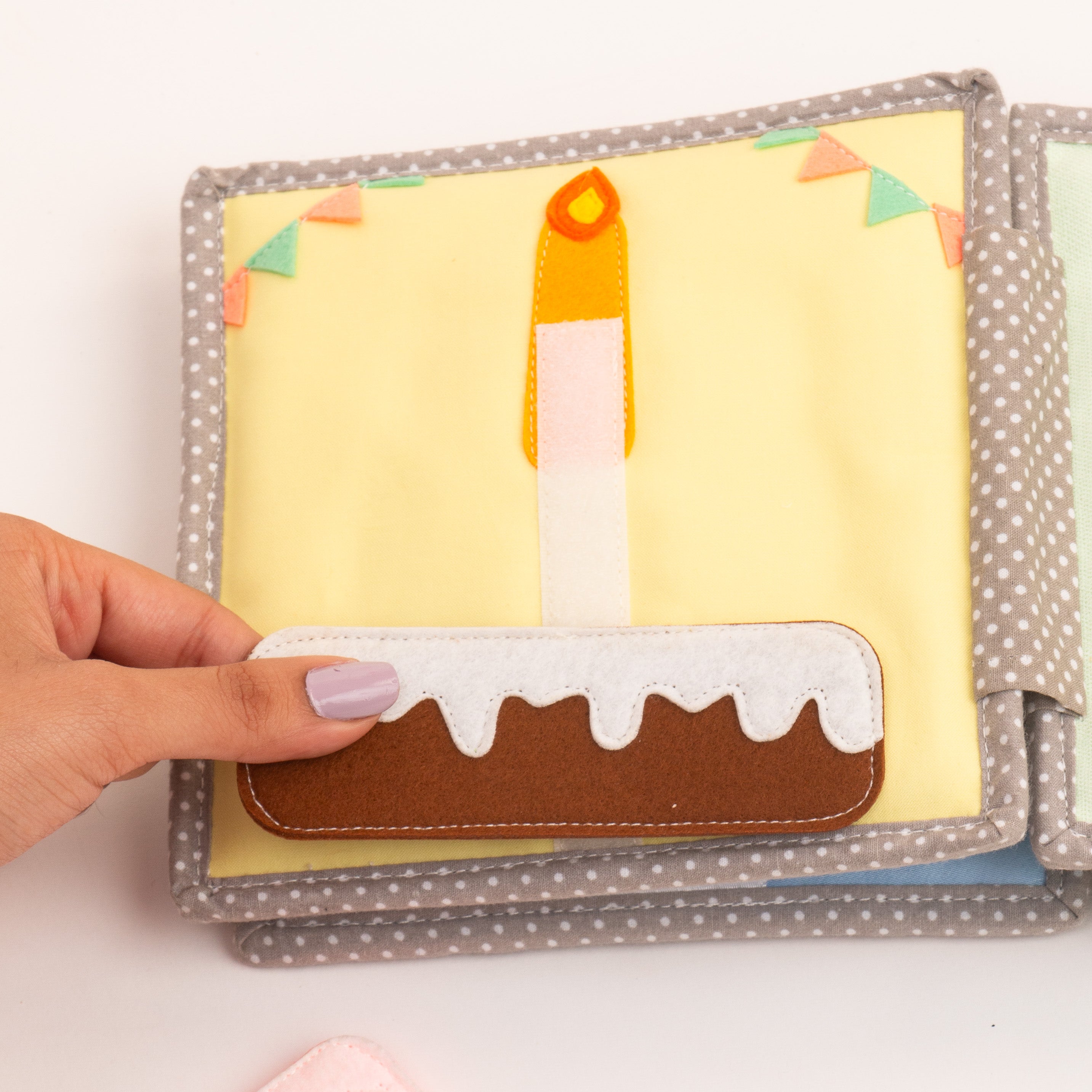 Happy Bearsday - 6 Pages Mini Quiet Book