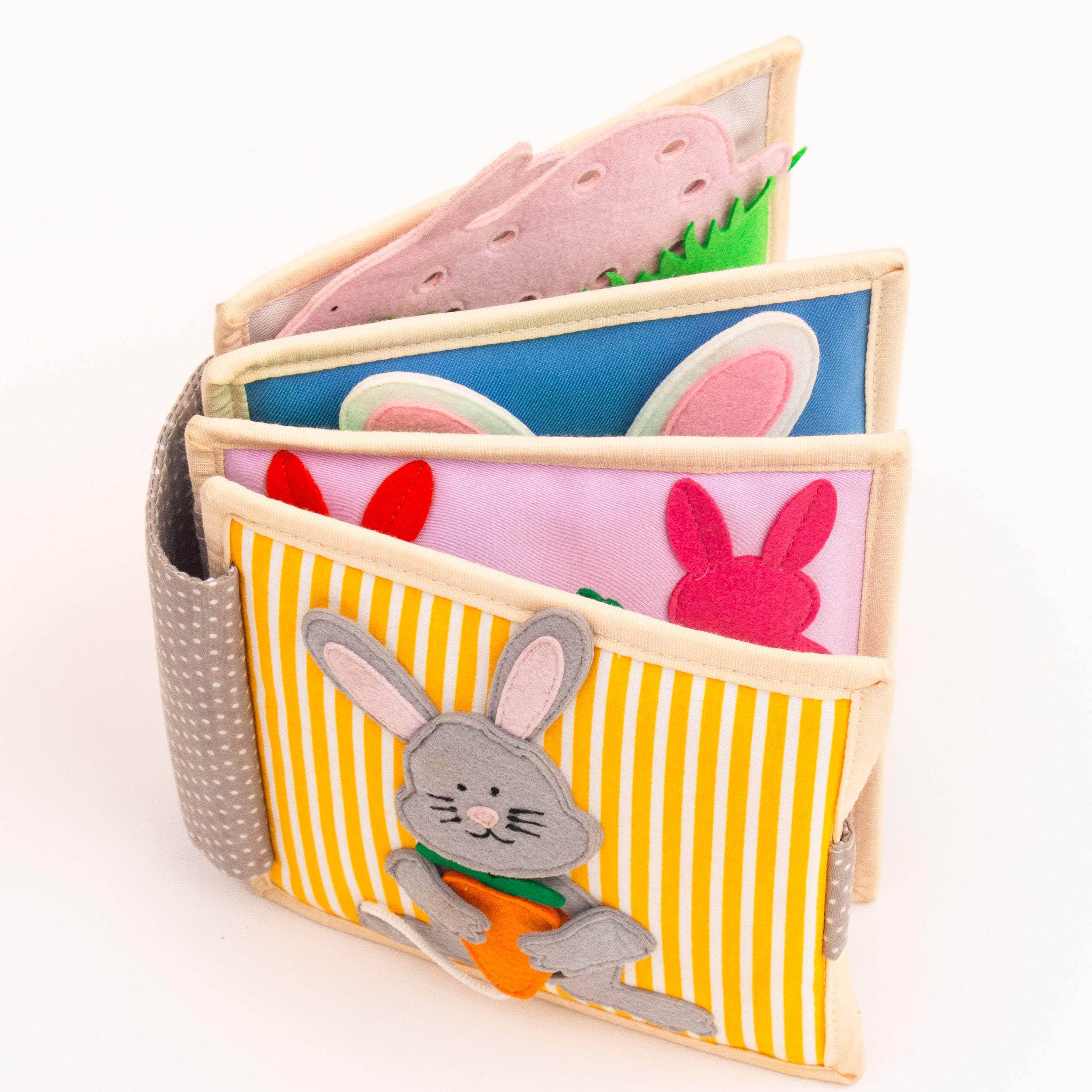 Funny Bunny - 6 pages Mini Quiet Book