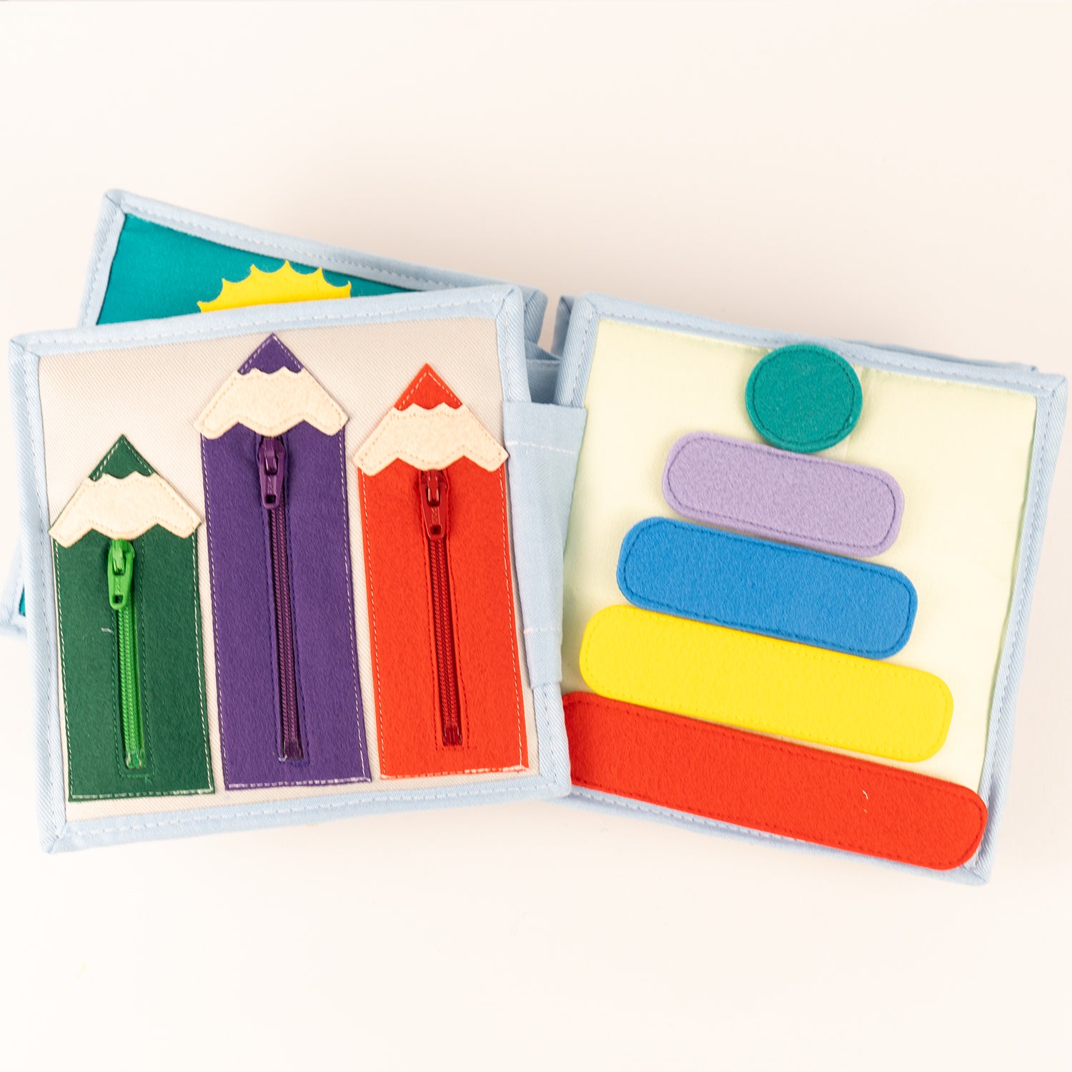 Rayon de Soleil- 6 pages Mini Quiet Book 
