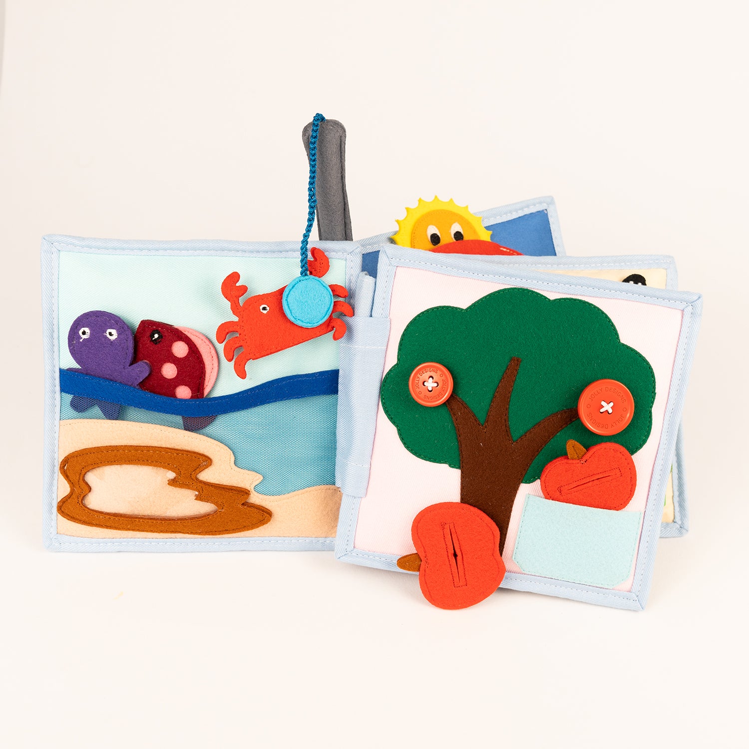 Rayon de Soleil- 6 pages Mini Quiet Book 