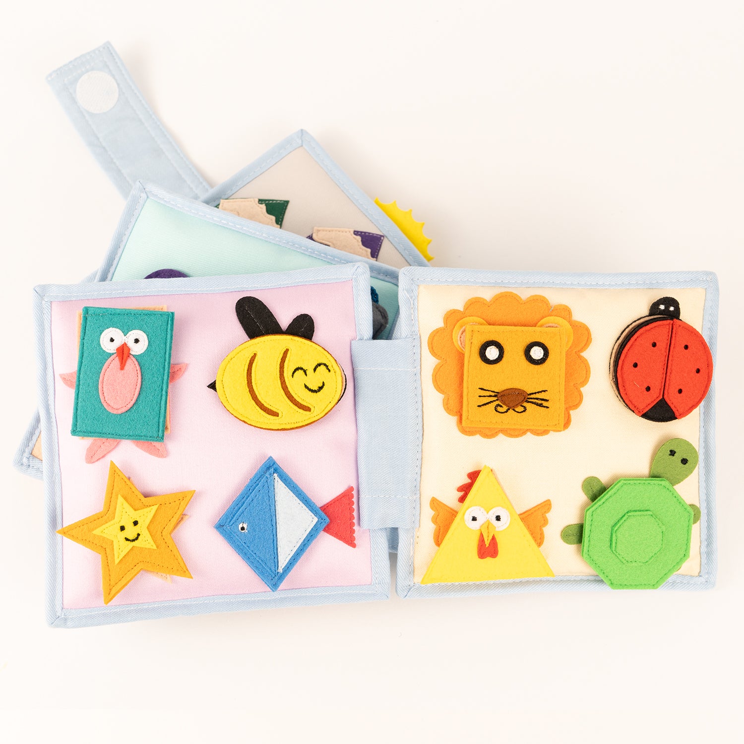 Rayon de Soleil- 6 pages Mini Quiet Book 