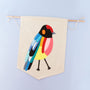 Colorful Bird Tapestry