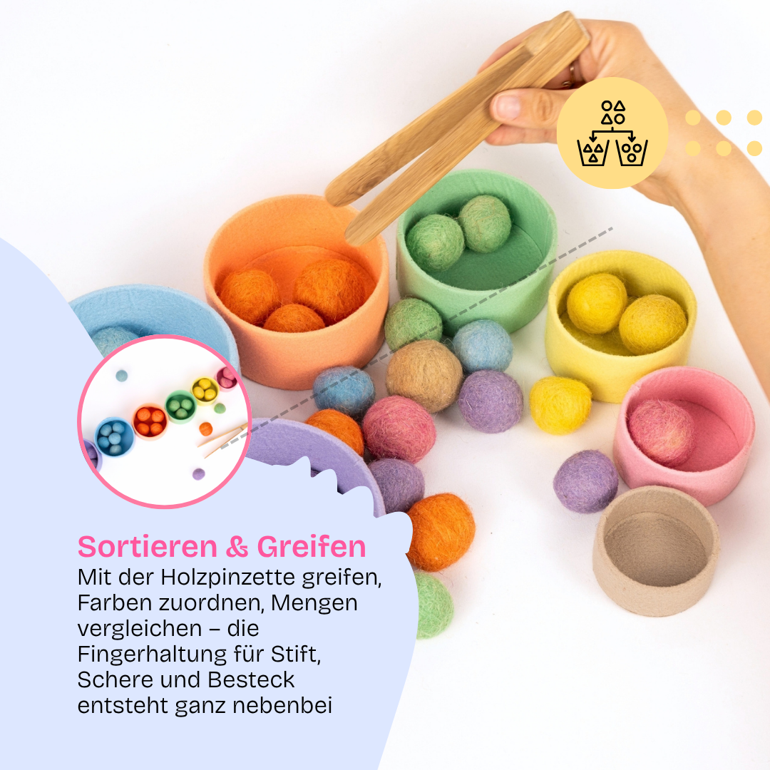 Pastel bariolé
