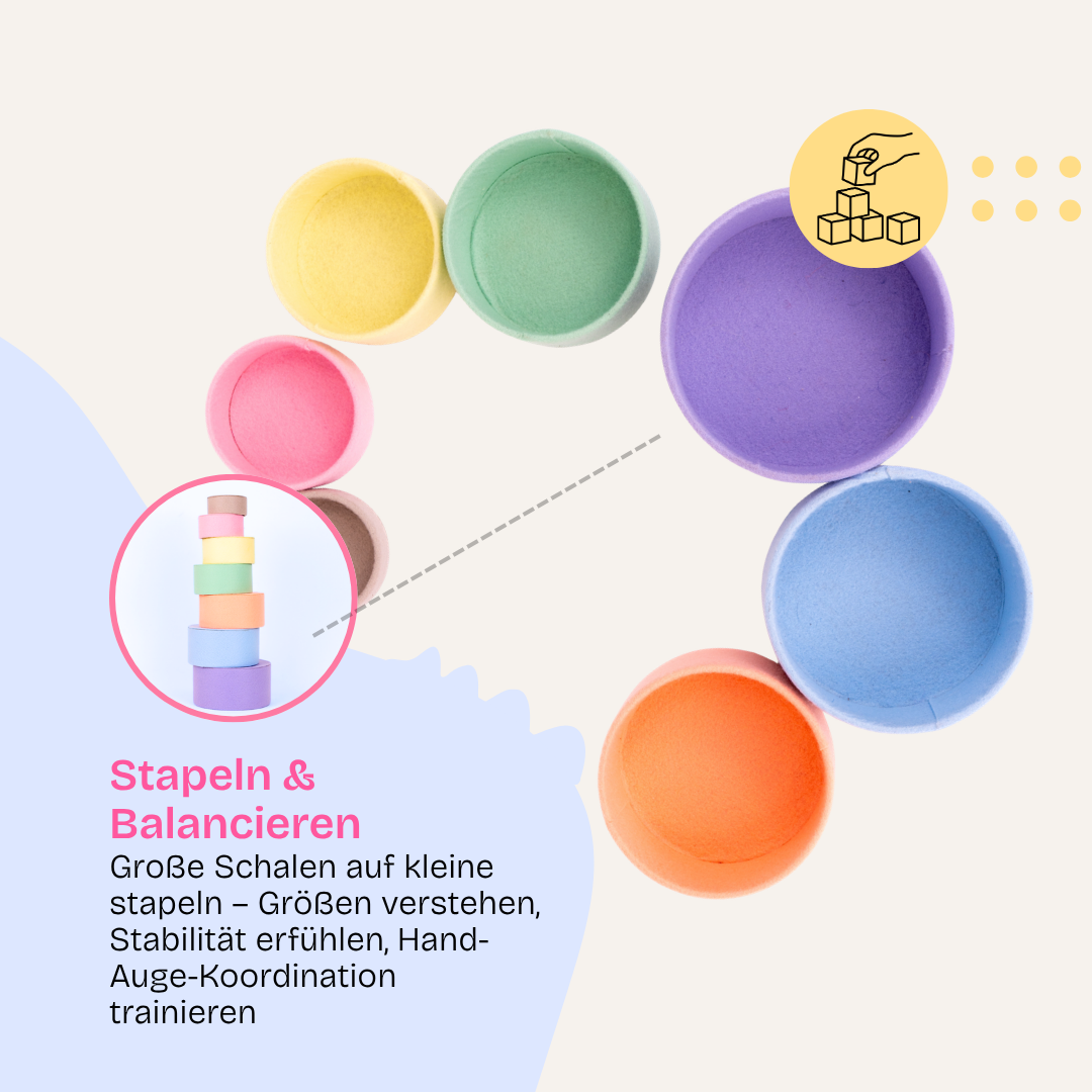 Pastel empilable
