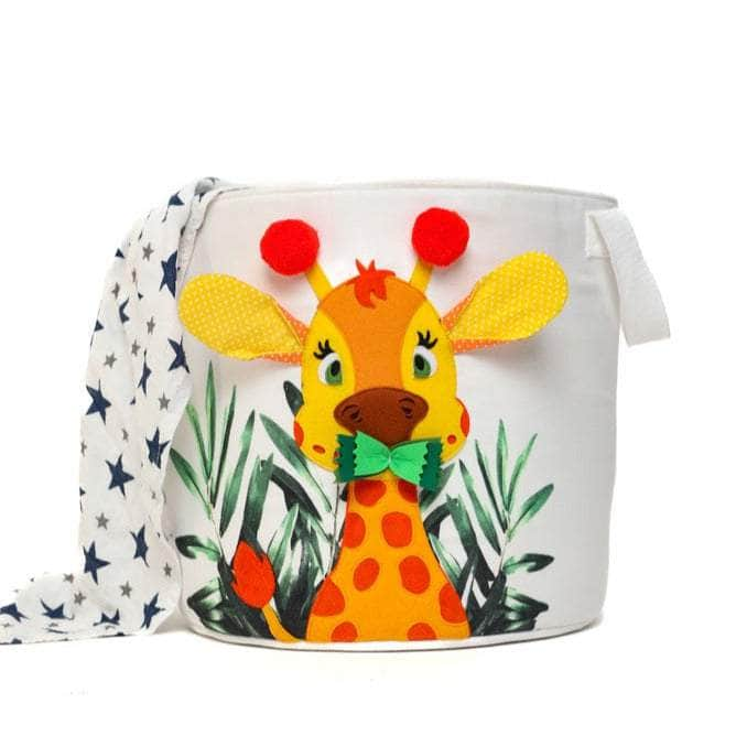 Giraffe - Storage Box (round)