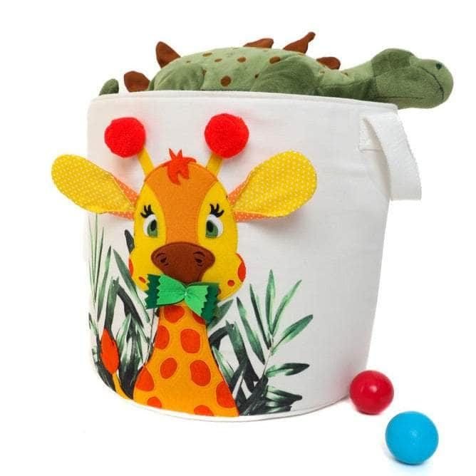 Giraffe - Storage Box (round)